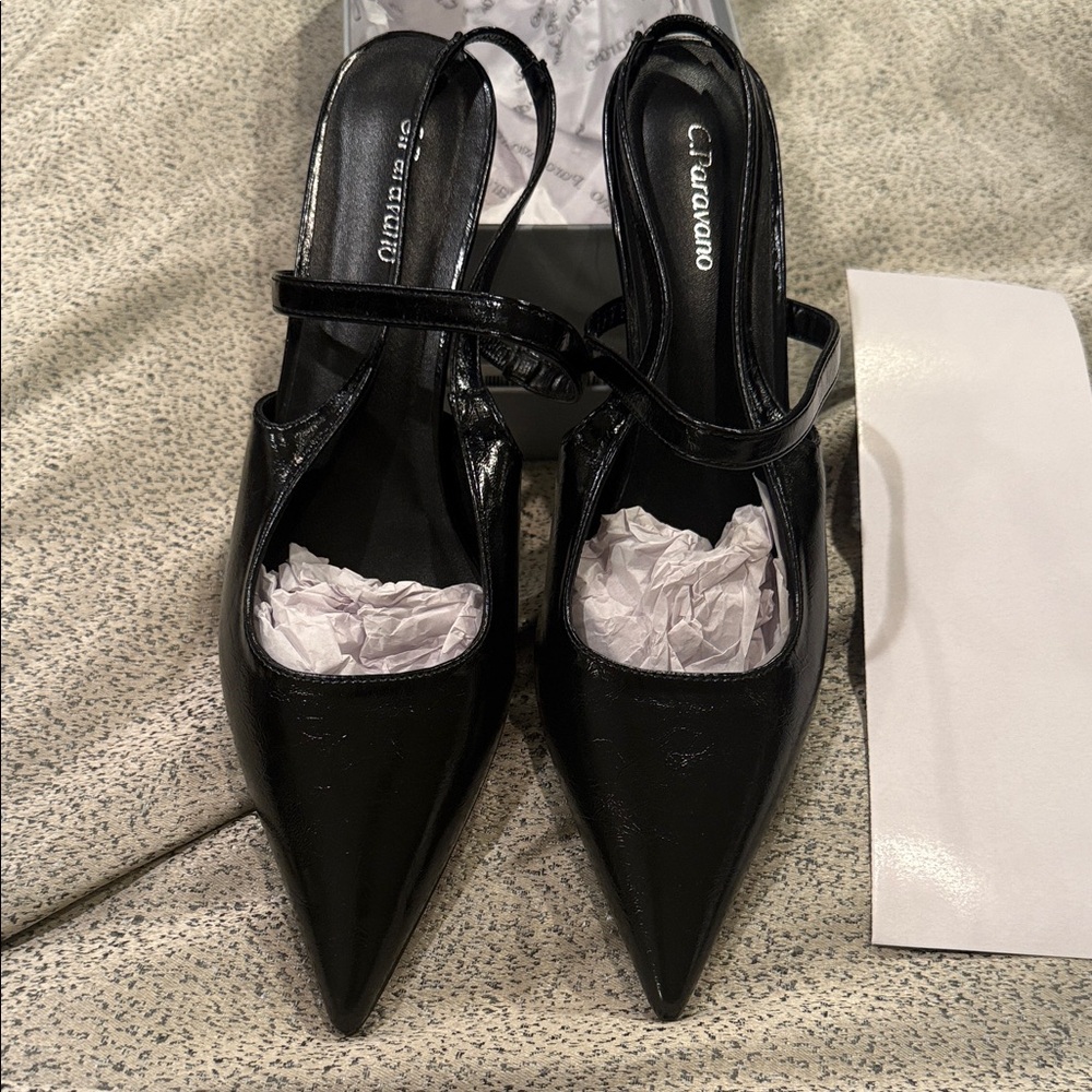 Giordano Classic Black Women's Heels